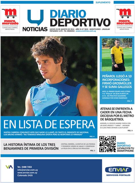 diarios de uruguay hoy
